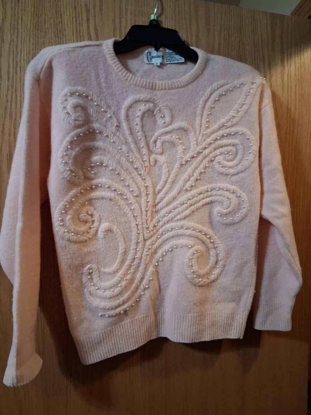 vintage Angora Lambswool  sweater, Carducci, Pullover Long Sleeve, Small